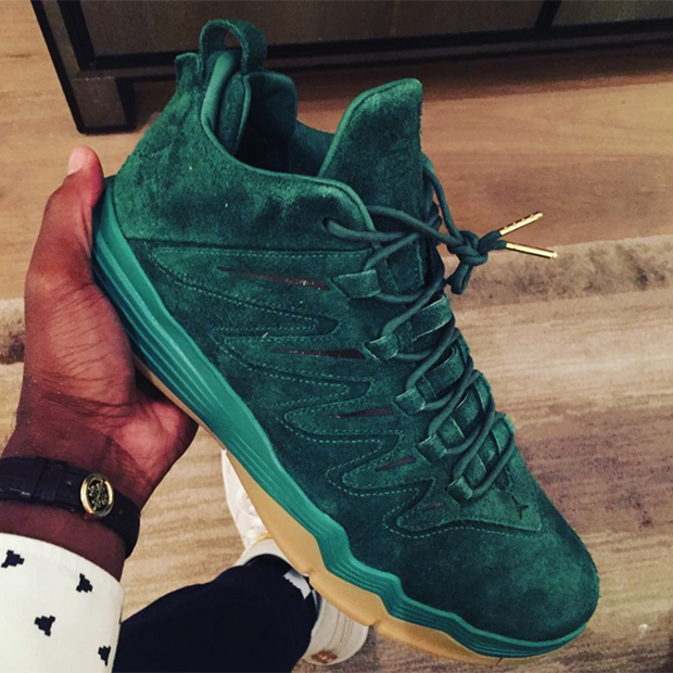 cp3 shoes green