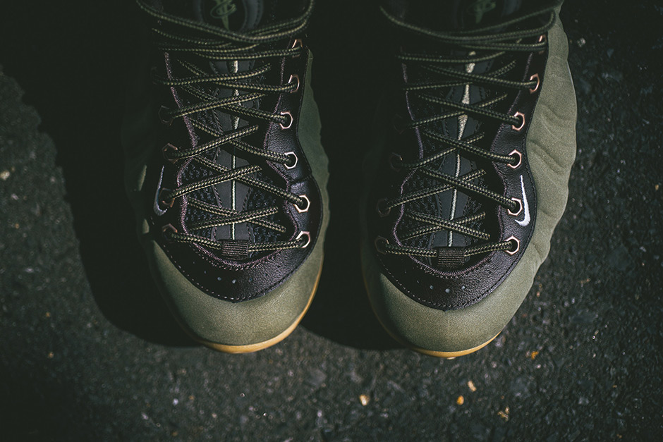 Nike Air Foamposite One Suede Olive