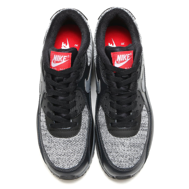 Nike Air Max 90 Essential Black Grey Red