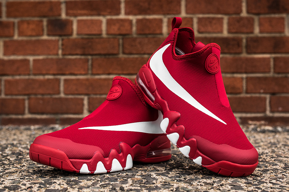 nike big swoosh red