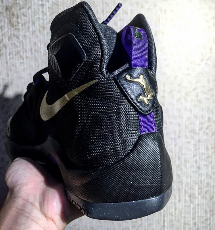 Nike LeBron 13 Black Purple Gold