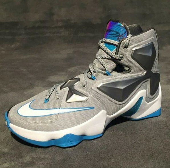 Nike LeBron 13 Grey Blue White