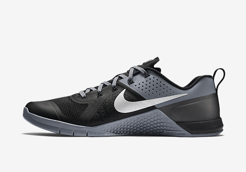 Nike Metcon 1 Black Cool Grey Metallic Silver