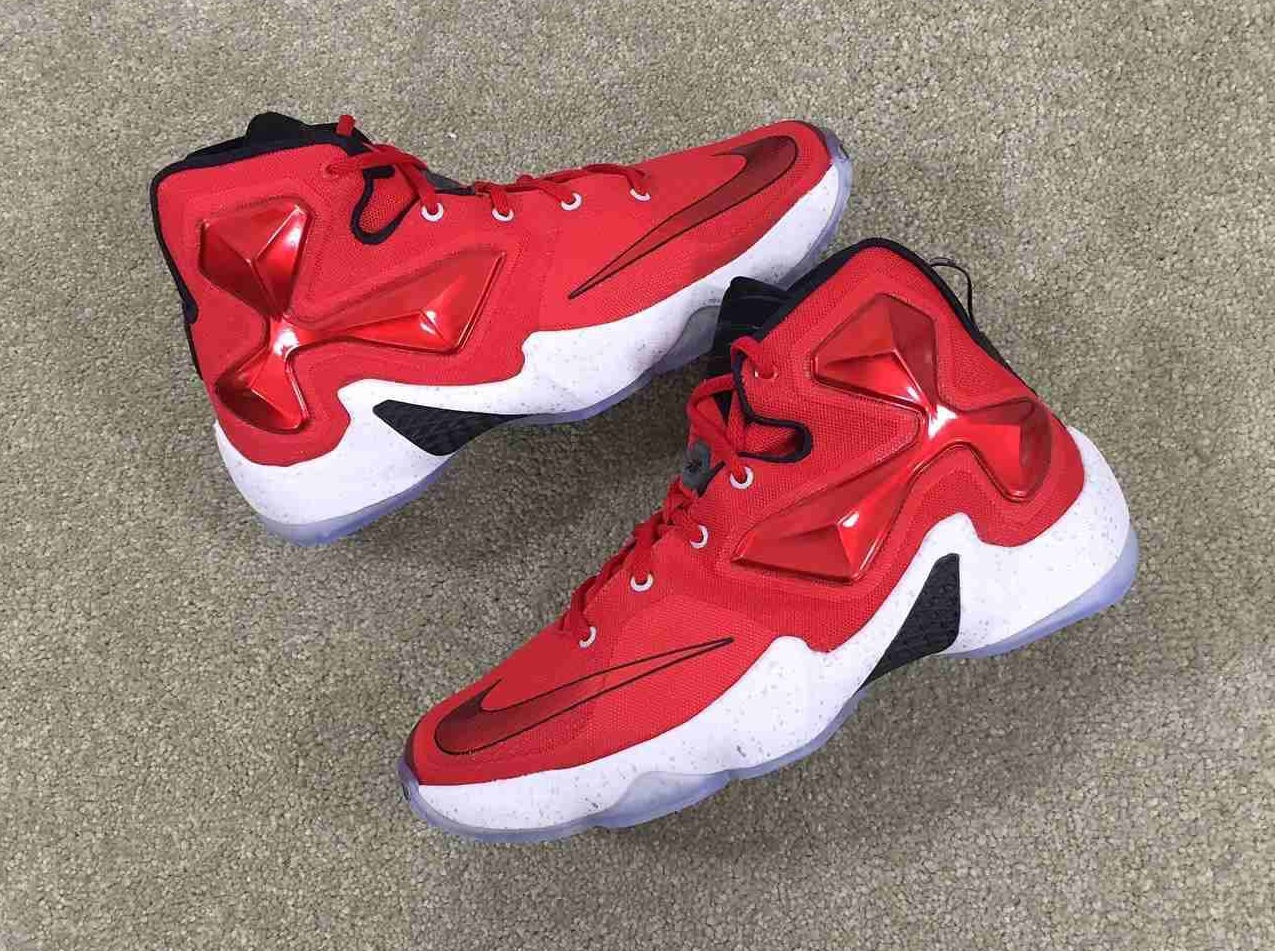 Red Nike LeBron 13