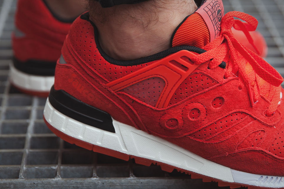 Saucony Grid SD Solar Red