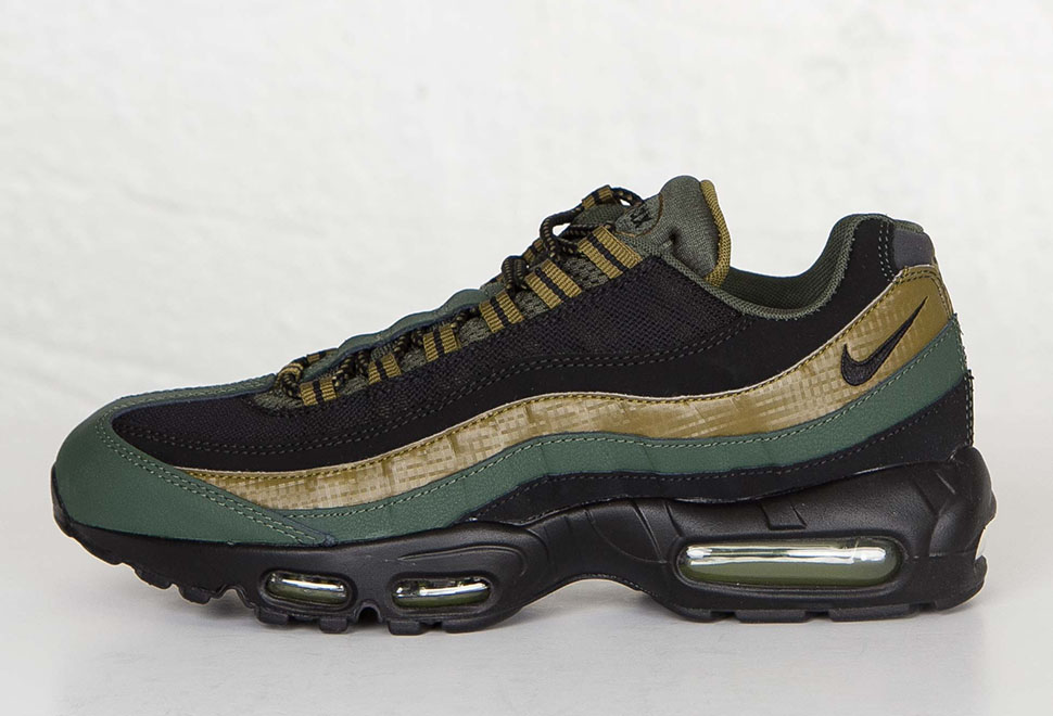 black and green 95s