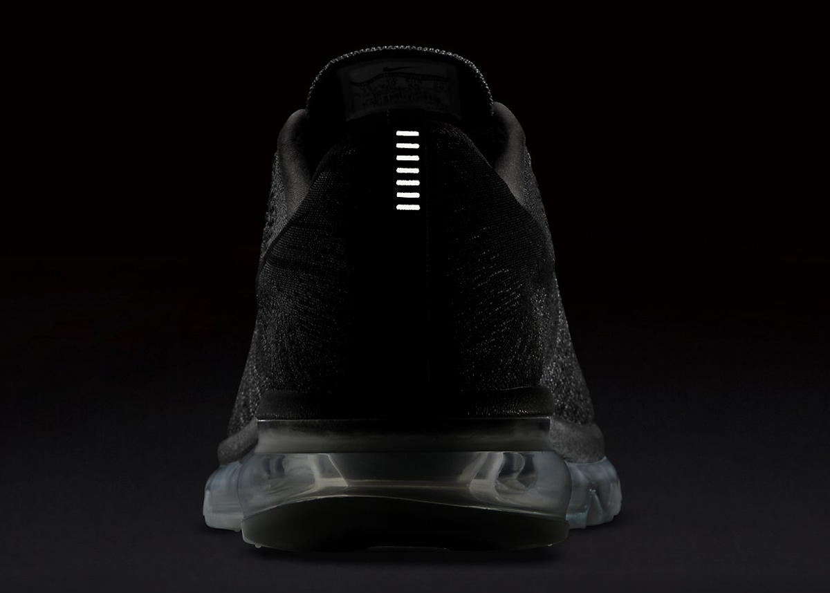 Nike Flyknit Air Max Black Grey