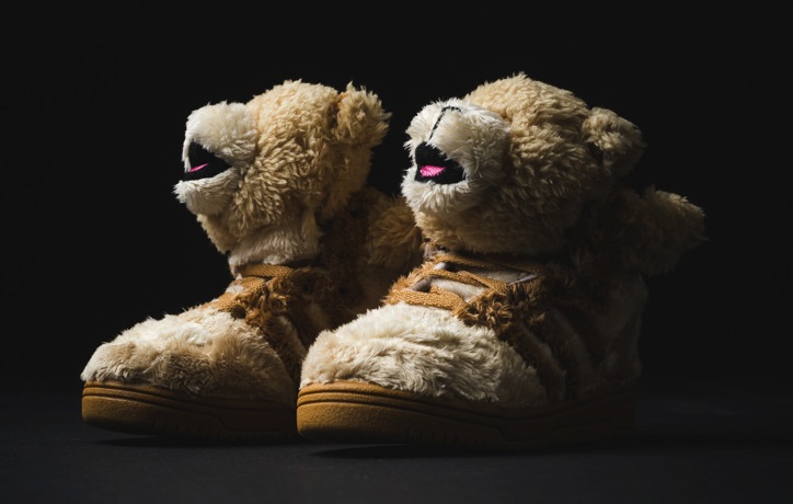 adidas JS Teddy Bear Sneaker Bar Detroit