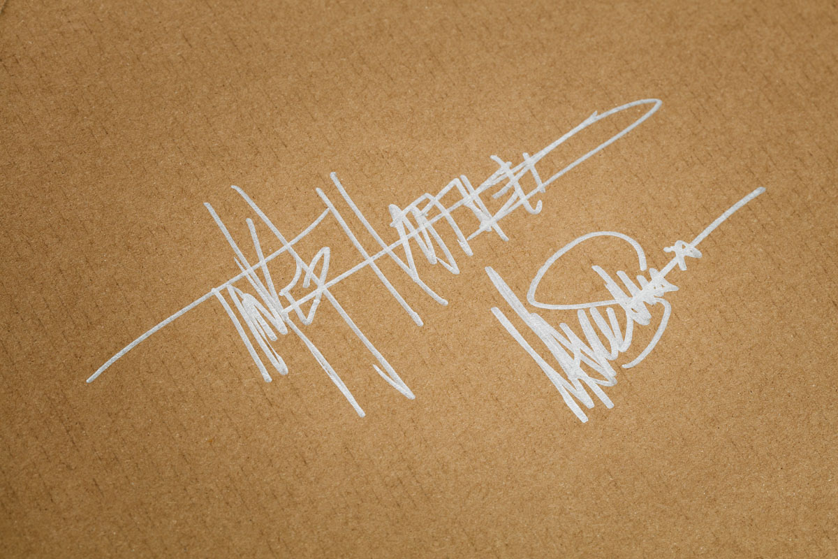 tinker hatfield signature