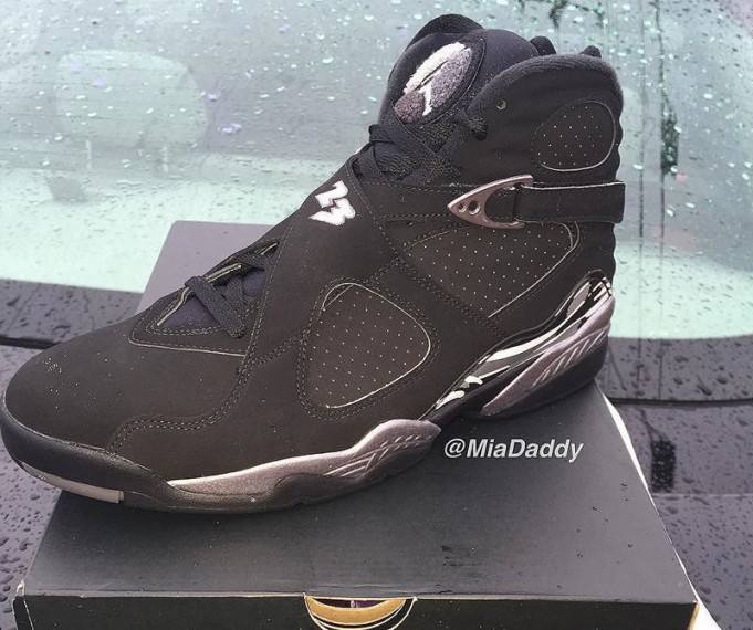 Air Jordan 8 Viii Chrome 2015 Sneaker Bar Detroit