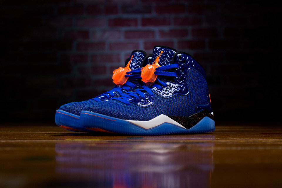 Jordan Air Spike 40 Knicks Blue Game 