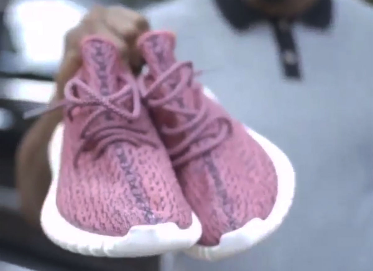 Diddy Pink Yeezy Boost Breast Cancer Awareness