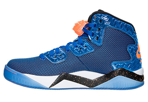 Jordan Air Spike 40 Knicks Blue Game Royal Total Orange - Sneaker Bar ...