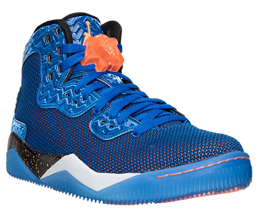 Knicks Blue Jordan Air Spike 40