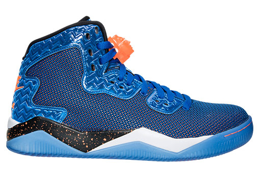 Knicks Blue Jordan Air Spike 40