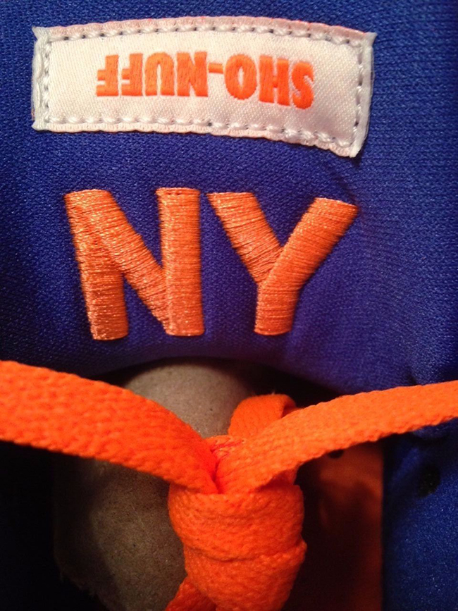 Jordan Air Spike 40 NY Knicks Orange Blue