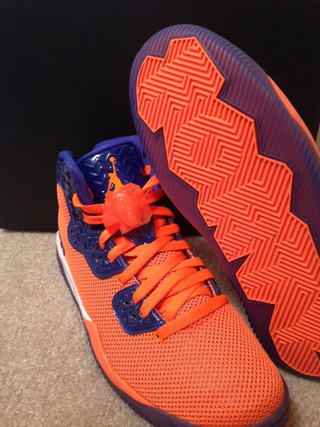 Jordan Air Spike 40 NY Knicks Orange Blue