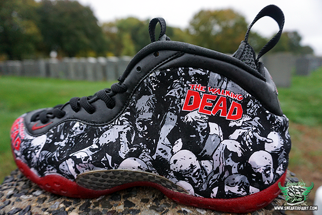 Nike Foamposite One Walking Dead Custom