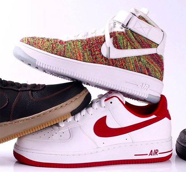 Nike Flyknit Air Force 1 Multicolor