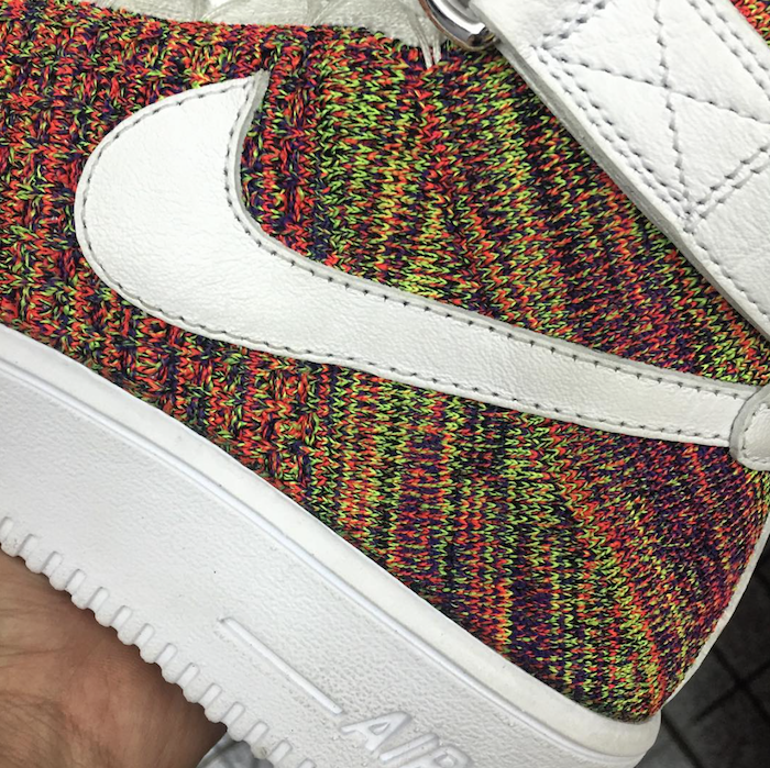 Nike Flyknit Air Force 1 High Multicolor