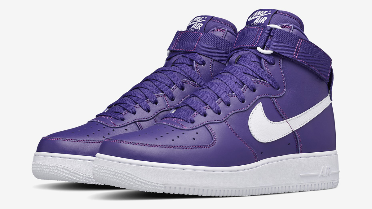 Nike Air Force 1 High Purple White - Sneaker Bar Detroit