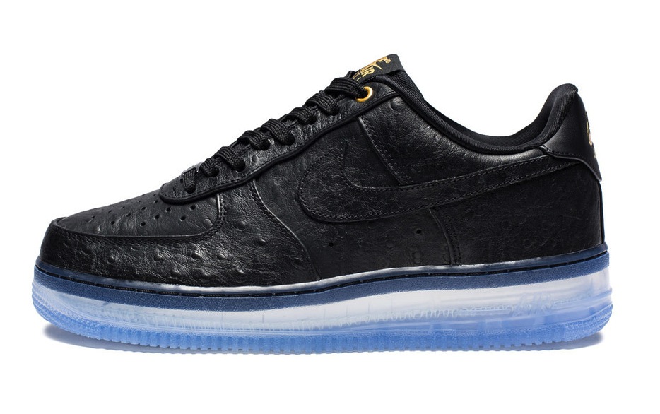 Nike Air Force 1 Low Black Ostrich