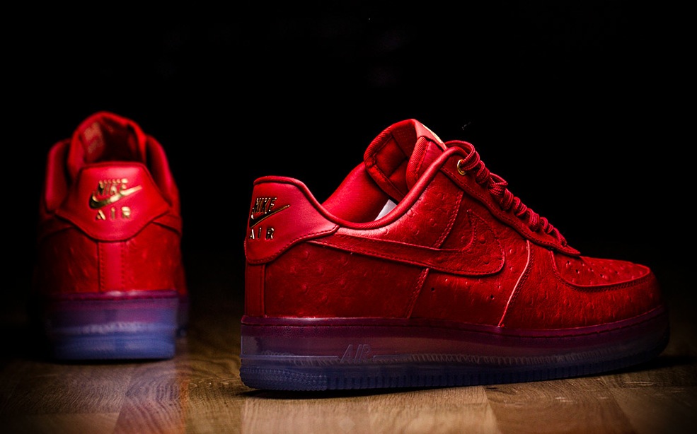 Nike Air Force 1 Low CMFT Lux Red Ostrich