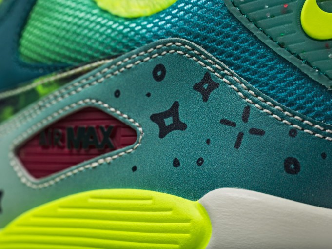 Nike Air Max 90 Doernbecher Emory Maughan Sneaker Bar Detroit