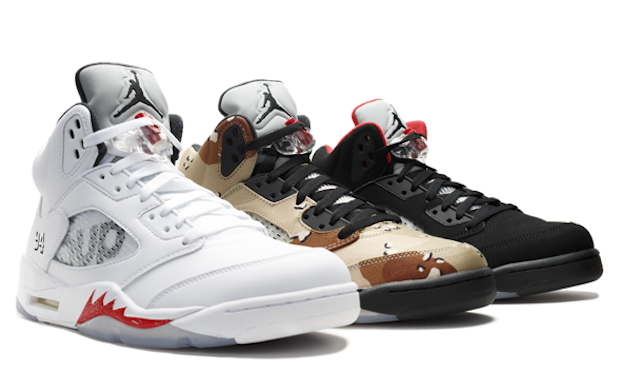 Supreme x Air Jordan 5 Colorways, Release Dates, Pricing | SBD