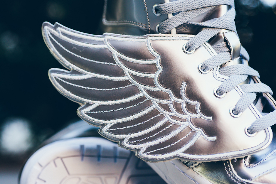 adidas jeremy scott wings heren zilver