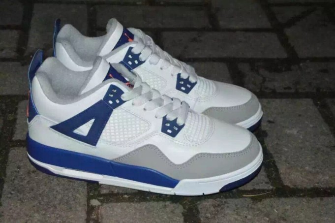 white blue and orange 4s
