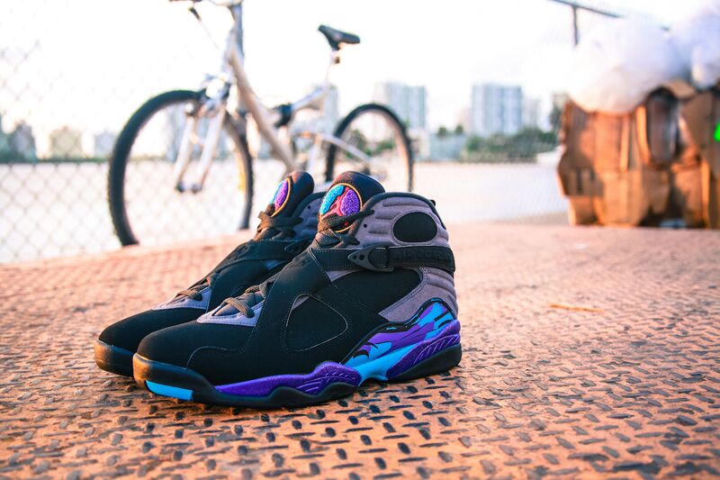 Air Jordan 8 Aqua Black Friday 2015 