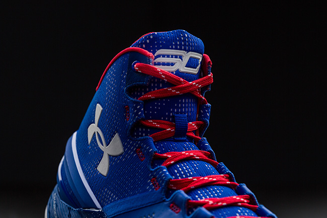 Under Armour Unveils Curry Two 'Red, White & Blue' [PHOTOS]
