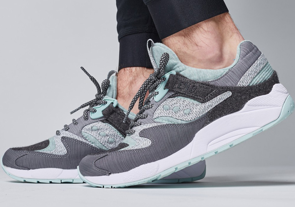 end clothing x saucony grid 9000