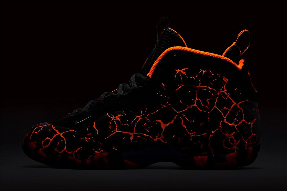 Nike Little Posite One Magma Lava 