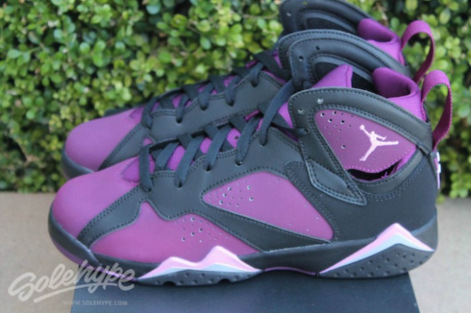 Air Jordan 7 GS Mulberry Black Fuchsia Glow - Sneaker Bar Detroit