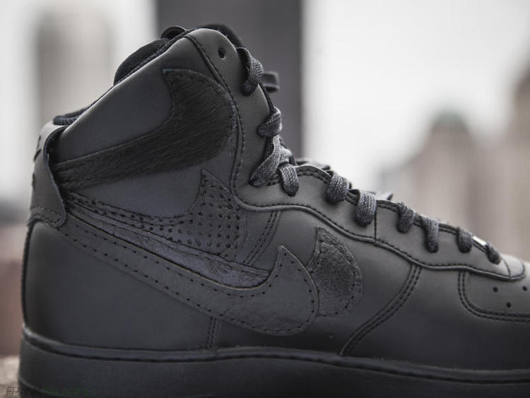 Nike Air Force 1 Misplaced Checks Black John Geiger - Sneaker Bar ...