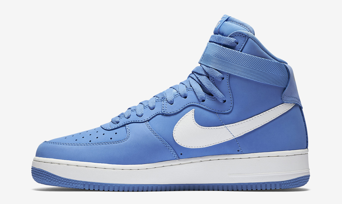 air force 1 high top baby blue
