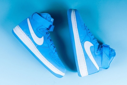 Nike Air Force 1 High OG Baby Blue Release Date - Sneaker Bar Detroit