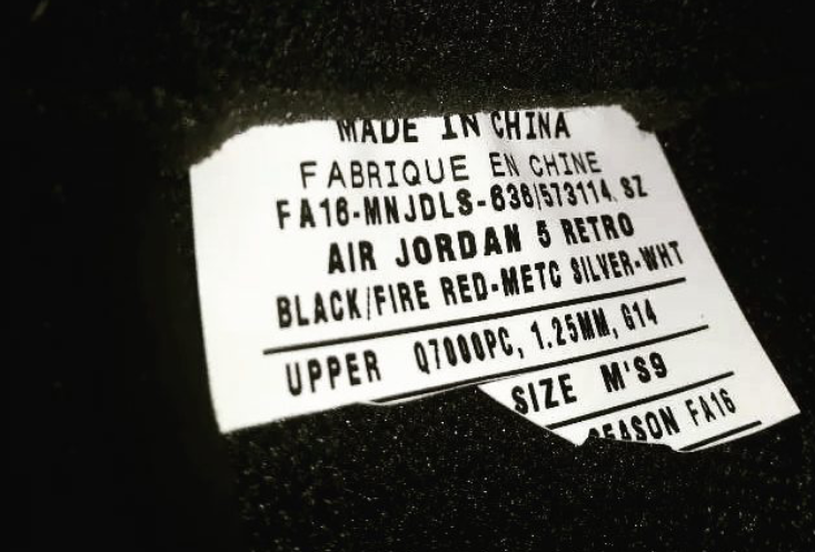 Nike Air Jordan 5 OG Black Metallic Silver 2016
