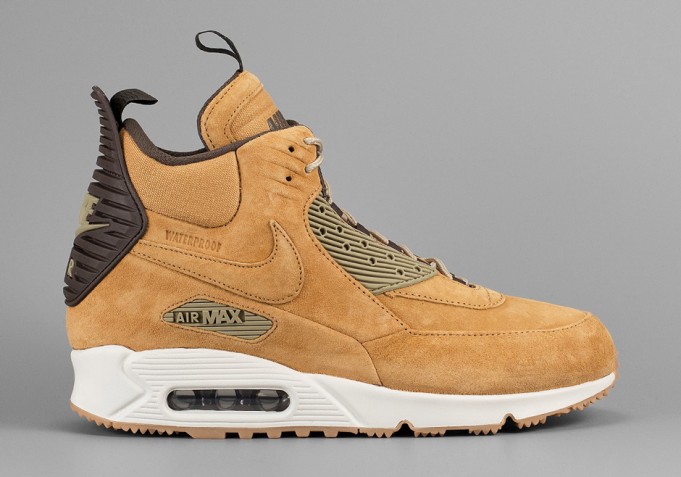 nike air max 90 sneakerboot winter wheat