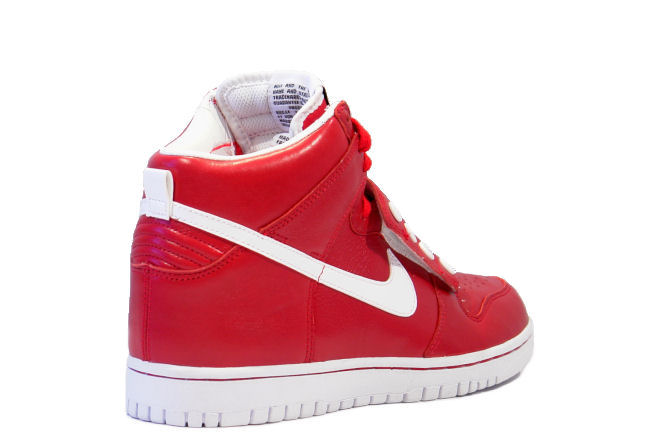 Nike Dunk High Strap Questlove Red 2011