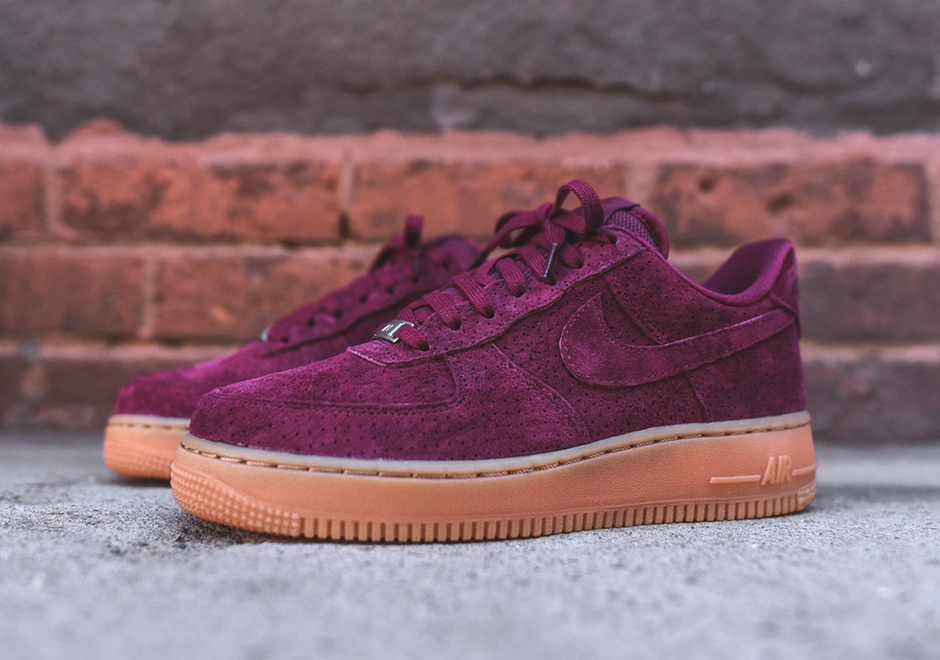 Nike Air Force 1 Perforated Suede Pack 