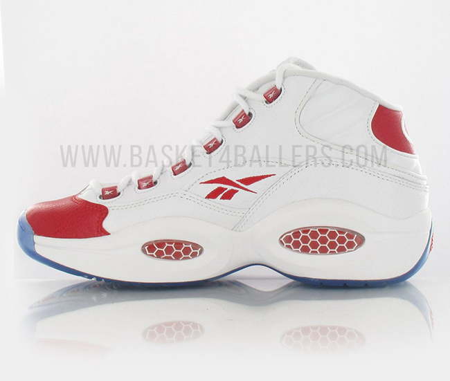 Reebok Question OG 20th Anniversary White Red 2016