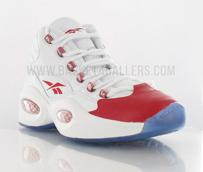 Reebok Question OG 20th Anniversary White Red 2016