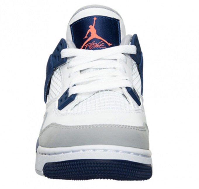 jordan 4 orange blue white