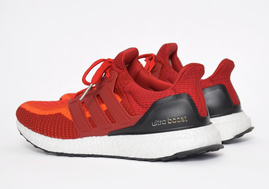 adidas ultra boost red gradient