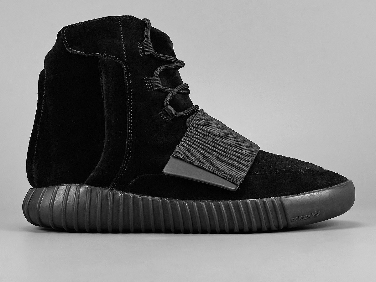 womens black yeezys