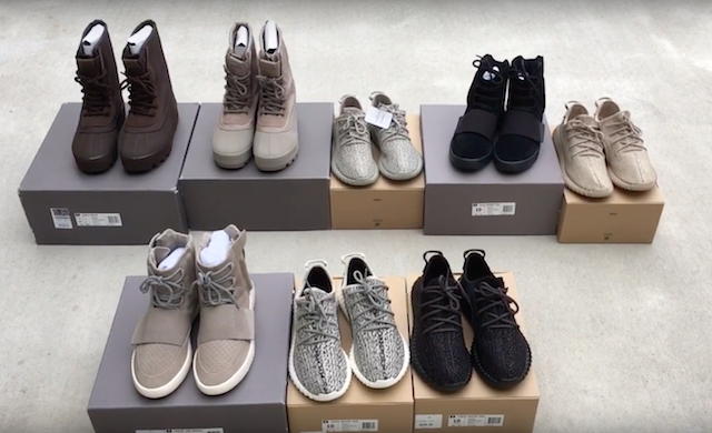 yeezy collection shoes