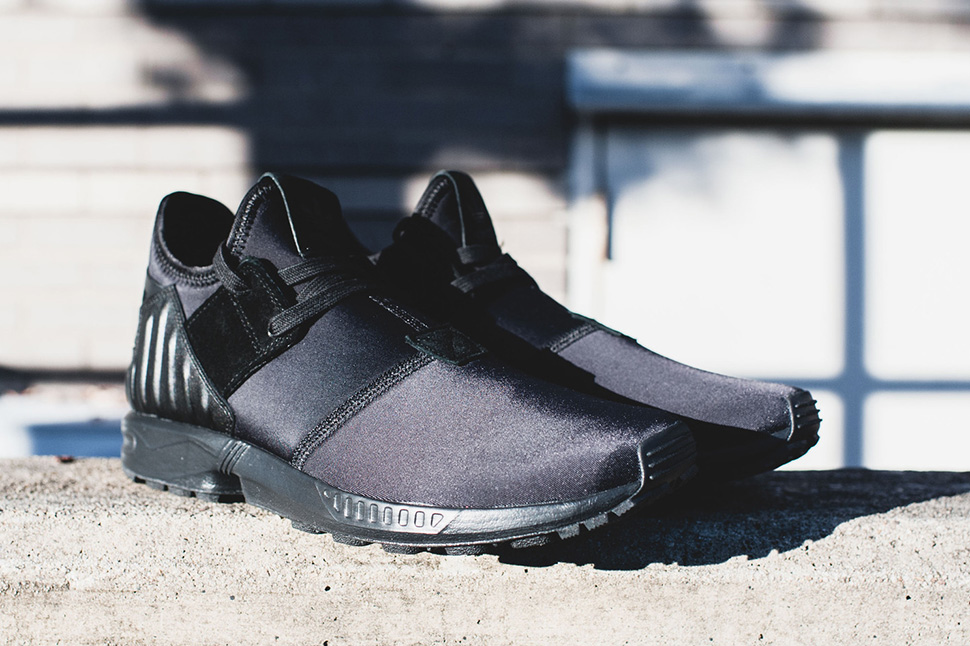 adidas ZX Flux Plus Triple Black - Sneaker Bar Detroit